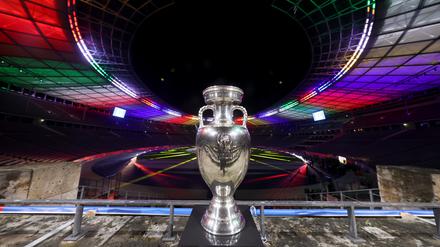 Im Berliner Olympiastadion findet im Juli 2024 das EM-Finale statt.