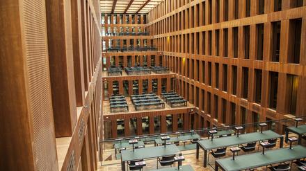 Die HU-Bibliothek ist aktuell bis Mitternacht geöffnet.