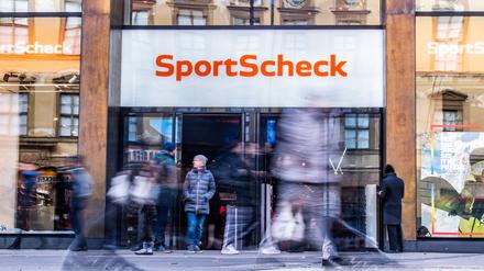 Eine Sportscheck-Filiale in München
