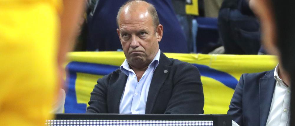 Läuft nicht bei Alba. Marco Baldi, Geschäftsführer der Berliner.