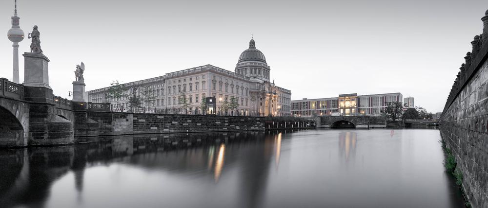 Das Berliner Schloss, Humboldt Forum in Berlin-Mitte
