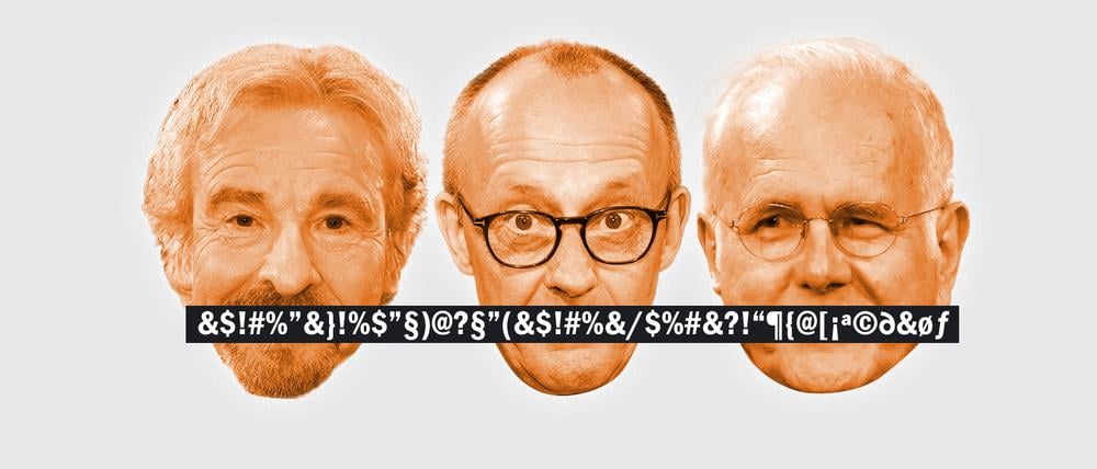 Die Vergottschalkung der Gesellschaft: Grantelnde Greise gegen den Zeitgeist.