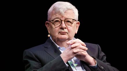 Joschka Fischer in Köln. 