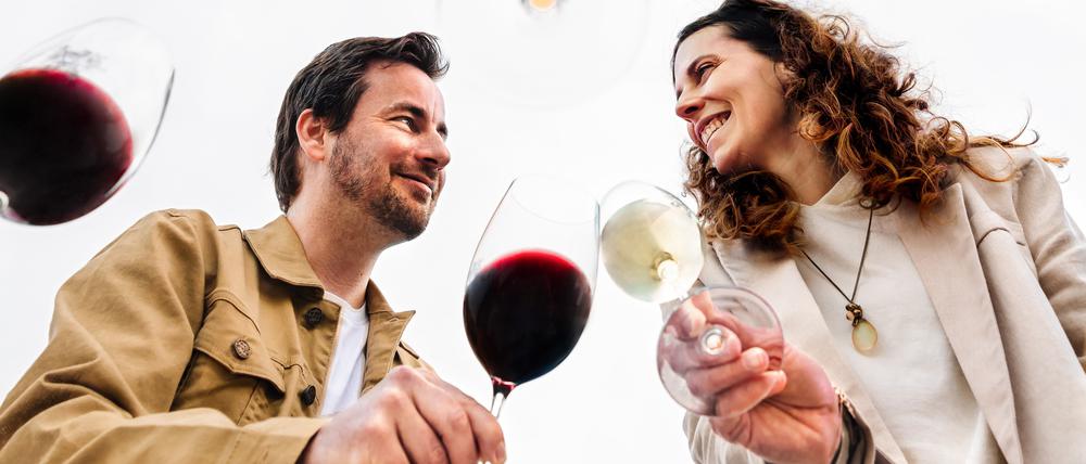 Patrick Bayer und Katja Bernegger, Winzerpaar aus dem Burgenland.