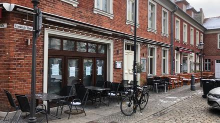 Das Restaurant „Sombredo“ am Nauener Tor ist ab sofort geschlossen.