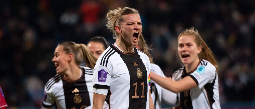 Alexandra Popp war die Führungsfigur des Nationalteams.