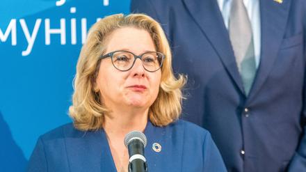 Entwicklungsministerin Svenja Schulze (Archivbild). 
