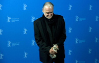 In der Endrunde: Der ungarische Regisseur Béla Tarr, 60. Er gewann 2011 einen Silbernen Berlinale-Bären für sein Schwarz-Weiß-Drama "Das Turiner Pferd".