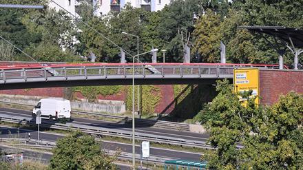 An der Nuthestraße waren am frühen Samstagmorgen Sprayer unterwegs.