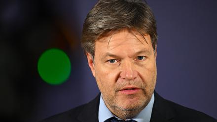 Robert Habeck (Bündnis 90/Die Grünen), Bundesminister für Wirtschaft und Klimaschutz.