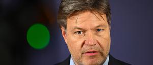 Robert Habeck (Bündnis 90/Die Grünen), Bundesminister für Wirtschaft und Klimaschutz.