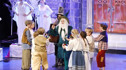 Kindermusiktheater Buntspecht „Zauberlehrling gesucht“ im Treffpunkt Freizeit, Potsdam 02.12.2023 Foto: Sebastian Gabsch