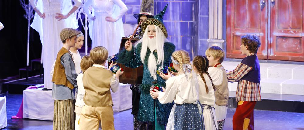 Kindermusiktheater Buntspecht „Zauberlehrling gesucht“ im Treffpunkt Freizeit, Potsdam 02.12.2023 Foto: Sebastian Gabsch