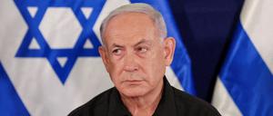 Der israelische Premier Benjamin Netanjahu bei einem Termin Ende Oktober.