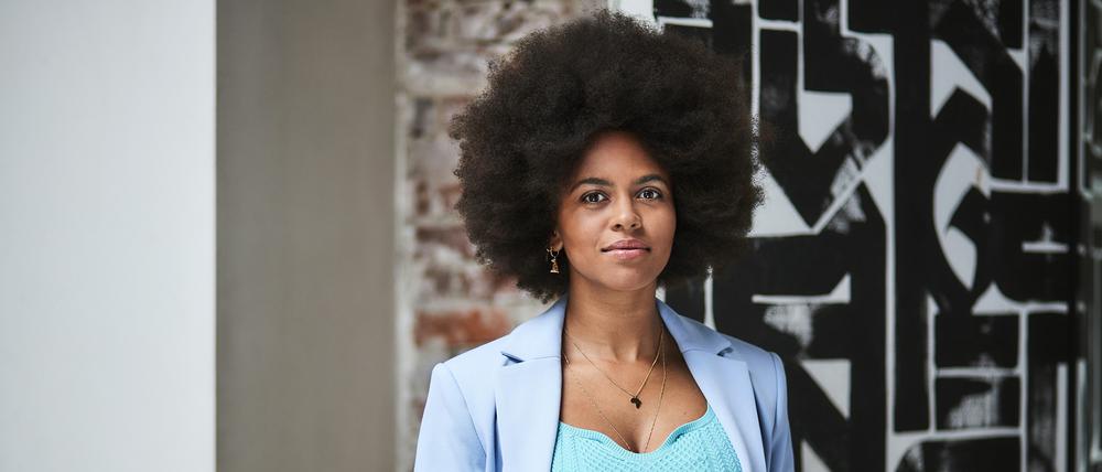 Aminata Belli moderiert die Namibia-Doku.