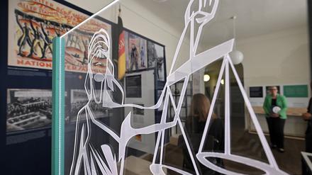 Sonderausstellung in der Gedenkstätte LKindenstraße in POtsdam.
