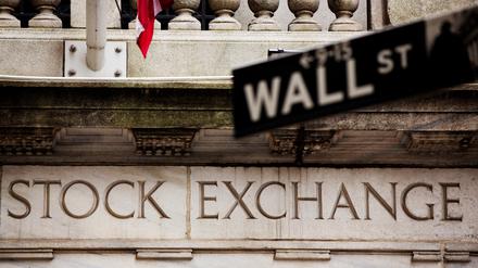 Wall Street, New York. 