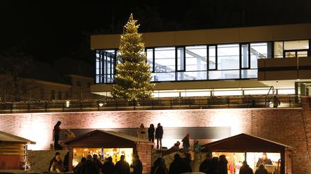 Weihnachtsmarkt am Minsk Museum, Potsdam 02.12.2023 Foto: Sebastian Gabsch