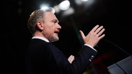 Bundesfinanzminister Christian Lindner (FDP).