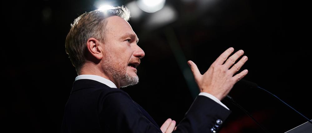 Bundesfinanzminister Christian Lindner (FDP).