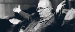 Komponist Olivier Messiaen, der Fotograf heißt Ralph Fassey