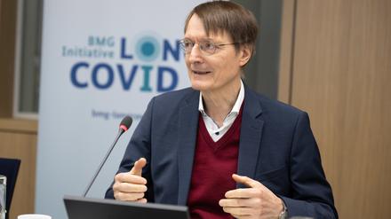 Der Bundesgesundheitsminister Karl Lauterbach (SPD).