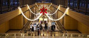 Weihnachten und Weihnachtsdekoration im Stern-Center Potsdam