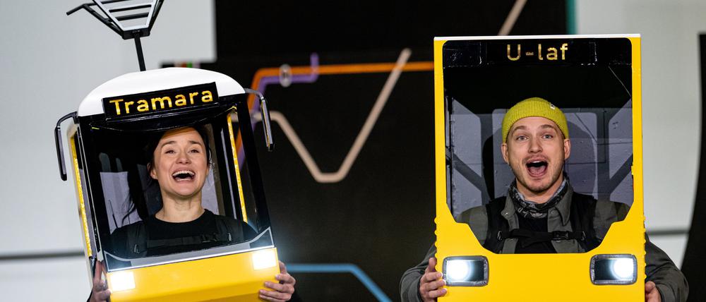 Im Dezember wurde das BVG-Musical „Tarifzone Liebe“ im Admiralspalast gezeigt.