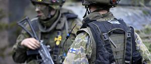 Militärübung Arrow 22: Finnlands Soldaten üben den Krieg gegen Russland.