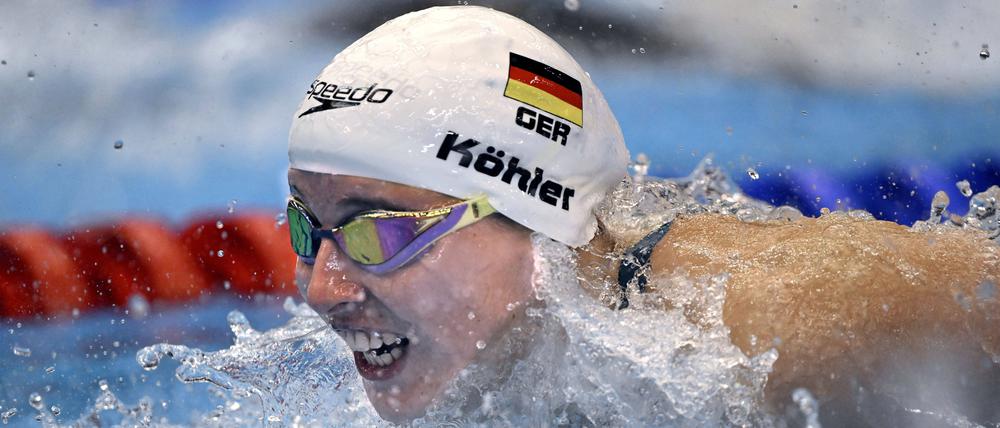 Schmetterlings-Spezialistin Angelina Köhler möchte in Bukarest an ihre guten Leistungen anknüpfen.