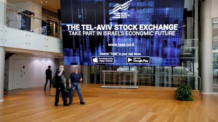 Börse in Tel Aviv.