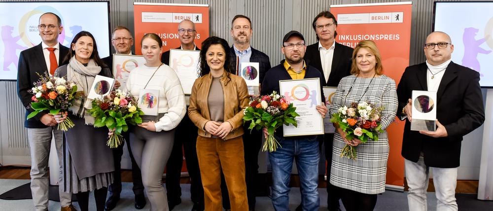 Alle Gewinner des Berliner Inklusionspreises 2023