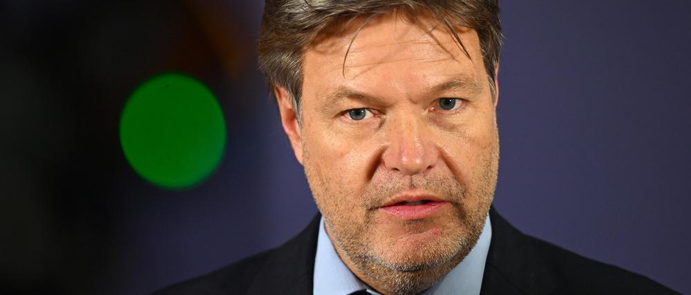 Robert Habeck (Bündnis 90/Die Grünen), Bundesminister für Wirtschaft und Klimaschutz.