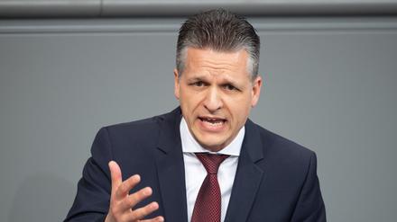Unions-Parlamentsgeschäftsführer Thorsten Frei verlangt eine „sichere Drittstaatenlösung für Europa“. 