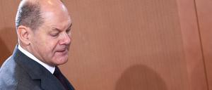 Kanzler Olaf Scholz 