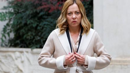 Die italienische Ministerpräsidentin Giorgia Meloni.