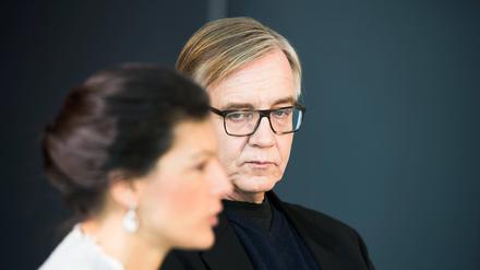 Sahra Wagenknecht (l) und Dietmar Bartsch.