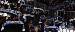 Für die Fans des 1. FC Magdeburg ging es gegen Fortuna Düsseldorf um den Einzug ins Pokal-Viertelfinale. 
