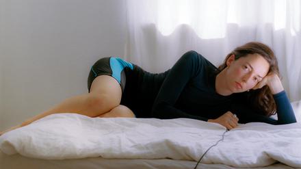 Selbstporträt der Künstlerin Marina Hoppmann