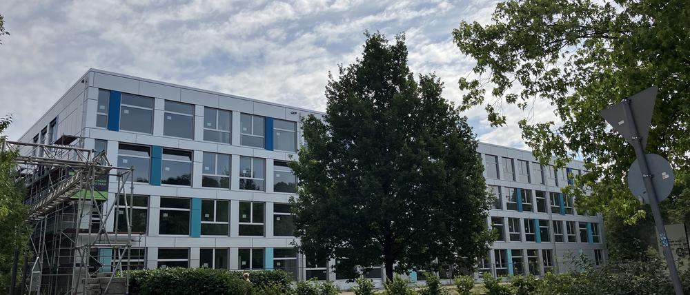 Die Schuldrehscheibe auf der Werneuchener Wiese in Berlin-Prenzlauer Berg.