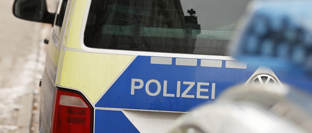 Symbolfoto Polizei, Einsatzwagen, Streifenwagen, blaulicht, Potsdam 04.12.2023 Foto: Sebastian Gabsch