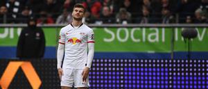 Timo Werner hat 57 Länderspiele für Deutschland bestritten und 24 Tore erzielt. Alles lange her.