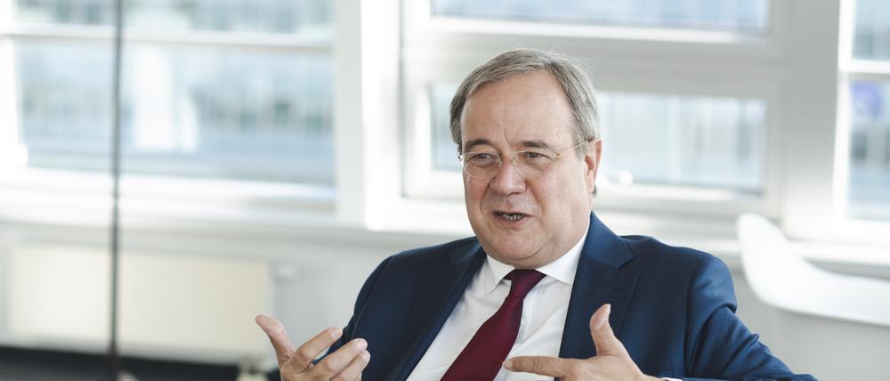 Armin Laschet, auf diesem Bild noch CDU-Chef im Adenauerhaus, kümmert sich im Bundestag mittlerweile schwerpunktmäßig um die Nahostpolitik.