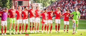 Sommer, Sonne, Sieg. Am 20. August gewann Union zuletzt im eigenen Stadion.