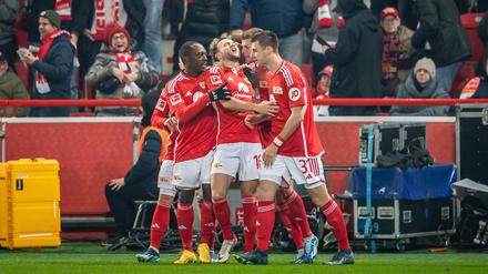 Benedict Hollerbach erzielte gegen Gladbach sein erstes Tor für den 1. FC Union. 