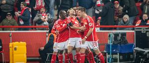 Benedict Hollerbach erzielte gegen Gladbach sein erstes Tor für den 1. FC Union. 