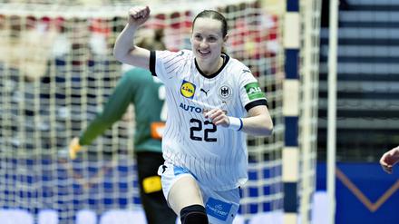 Maren Weigel war entscheidend daran beteiligt, dass Deutschland das Spiel gegen Serbien drehte.