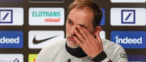 Zum Wegschauen. Bayerns Trainer Thomas Tuchel.