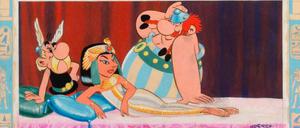 Das Titelbild von „Asterix und Kleopatra“ in der Originalfassung.