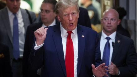 Der frühere US-Präsident Donald Trump.